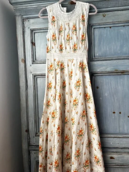 Doen Lilliane Dress Petit Bouquet de Chamonix Size XL NWT - Picture 6 of 13